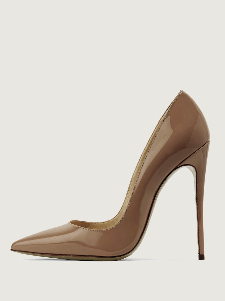 Apricot Pointed-Toe Stiletto Court Shoes — view 2