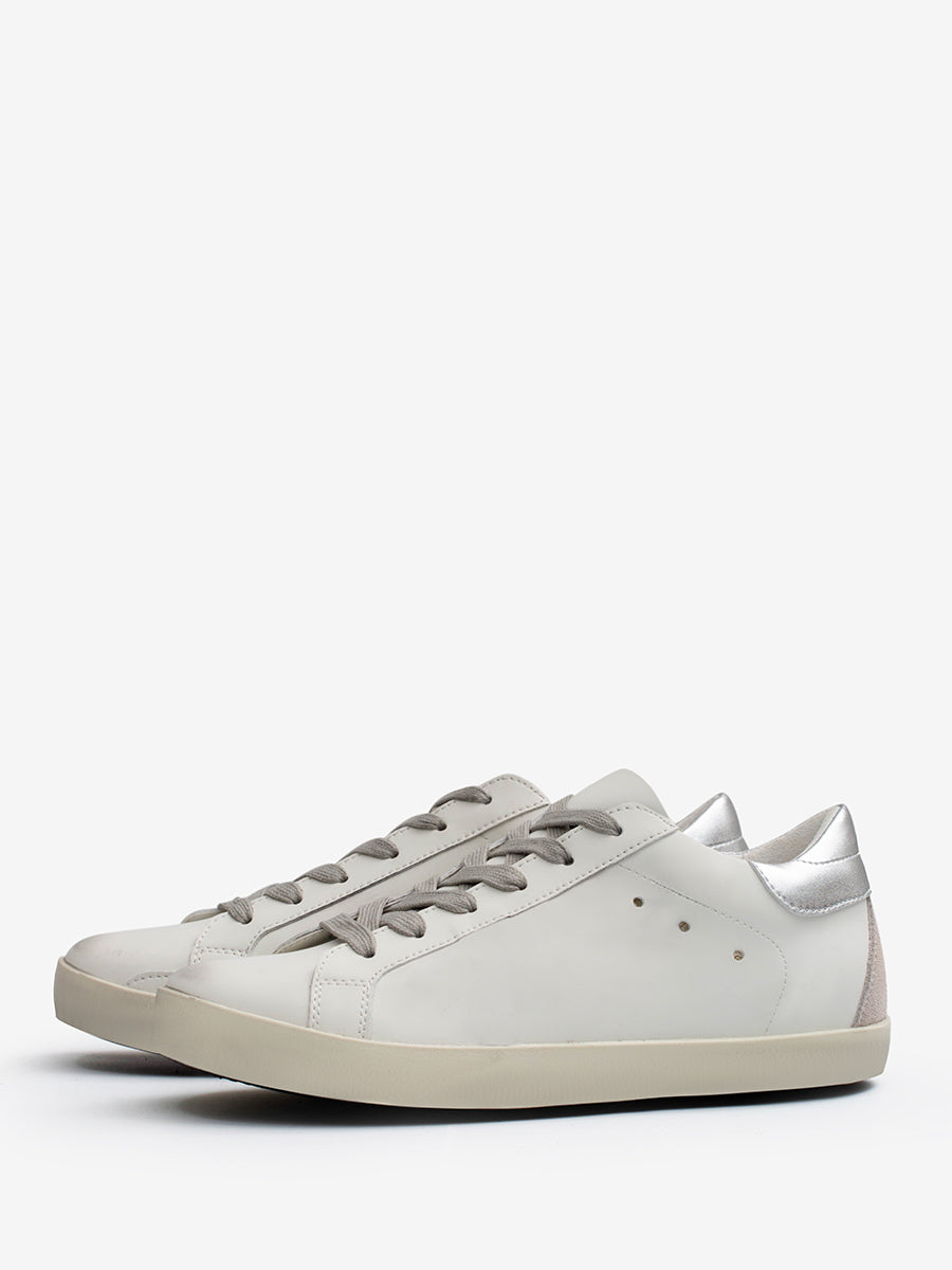 Gold Lace-Up Trainers — view 2