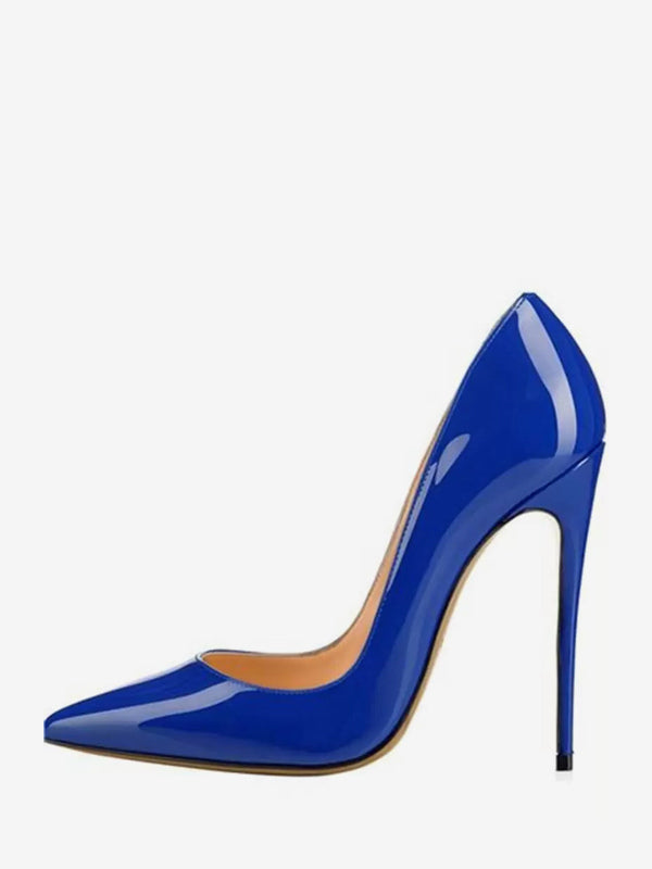 Purple Stiletto Court Shoes — view 13