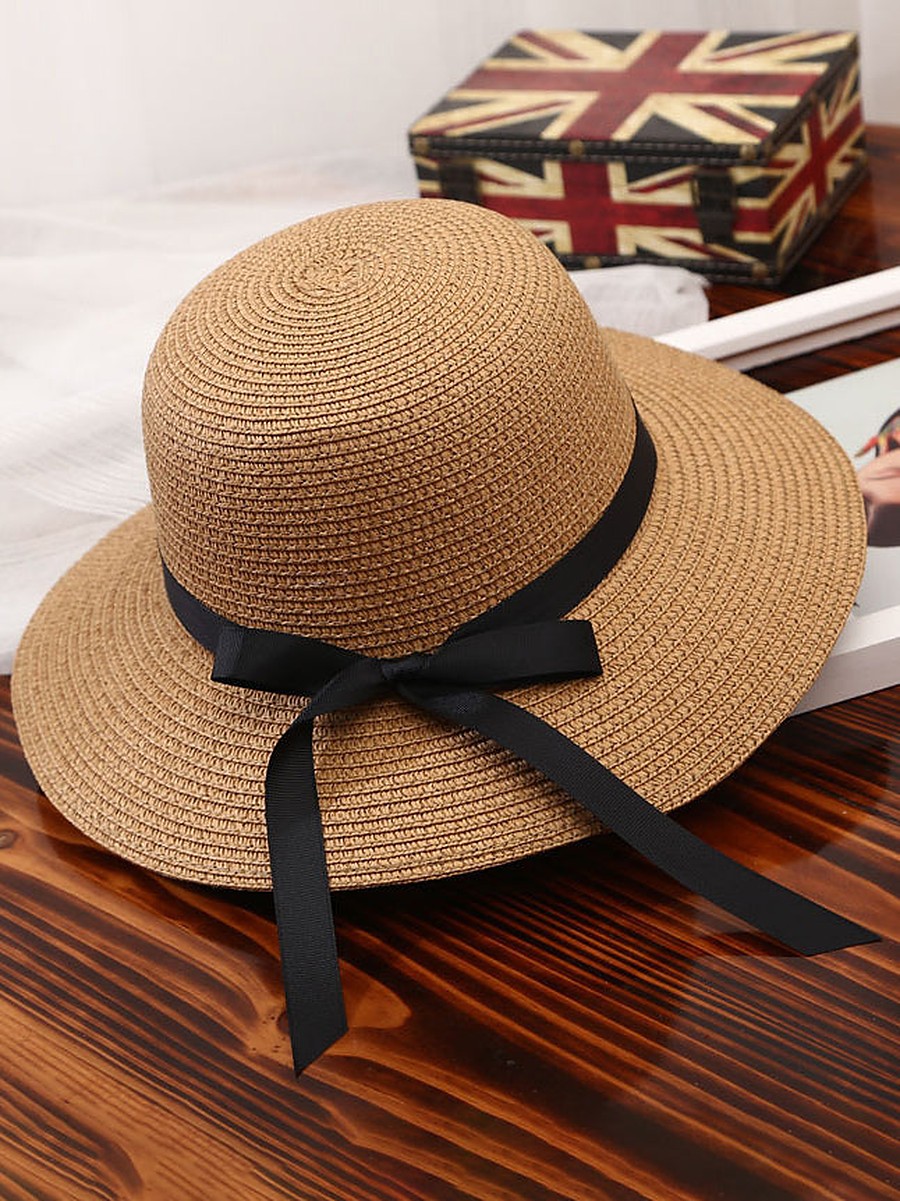 Ivory Bow Detail Hat — view 1
