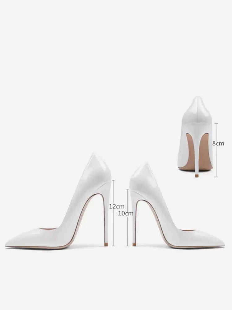 Purple Stiletto Court Shoes — view 3