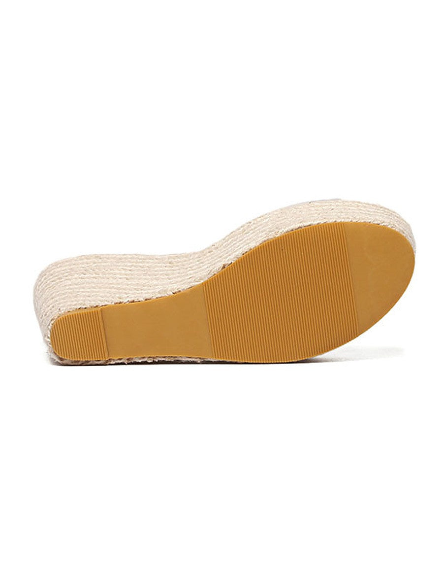 Apricot Open-Toe Wedge Sandals — view 2