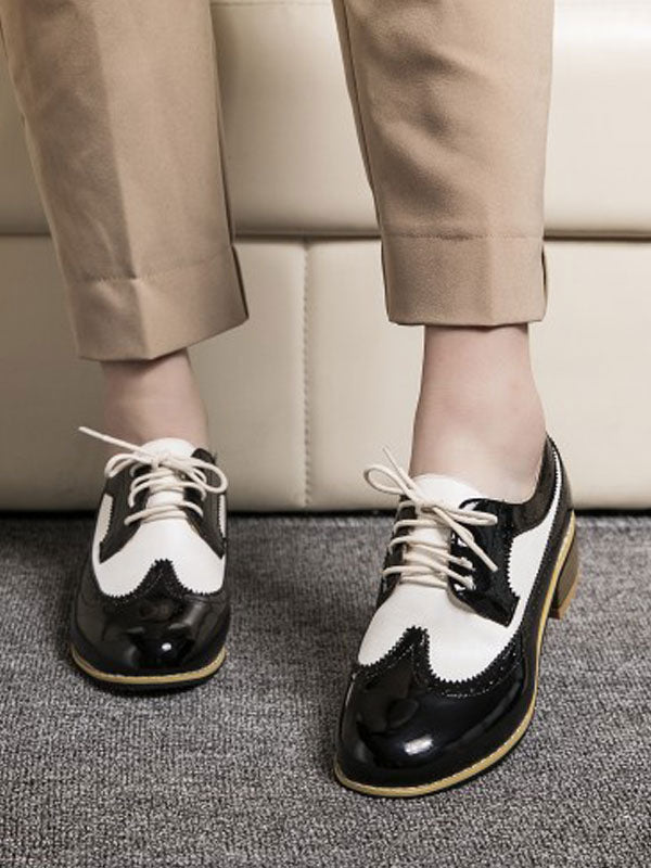 Sky Blue Lace-Up Loafers — view 6