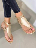 Gold Sandals — view 2