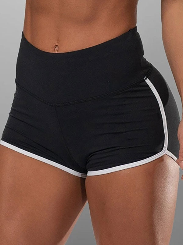 Charcoal Striped Shorts — view 2
