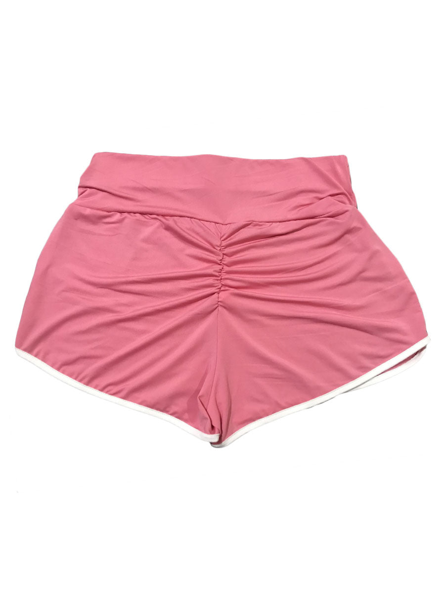 Charcoal Striped Shorts — view 5
