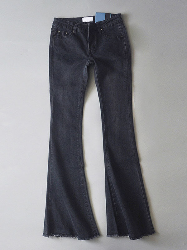 Charcoal Denim Jeans — view 7
