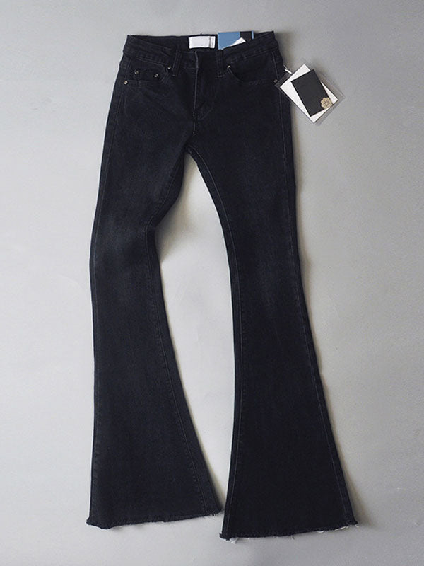 Charcoal Denim Jeans — view 4