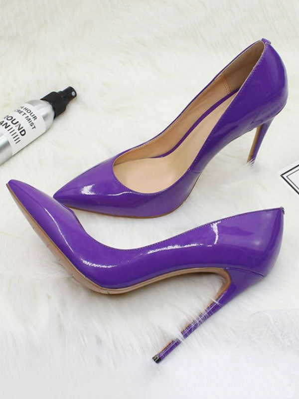 purple court shoes — view 10