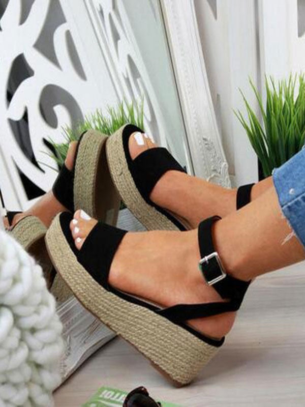 Gold Open-Toe Sandals — view 2