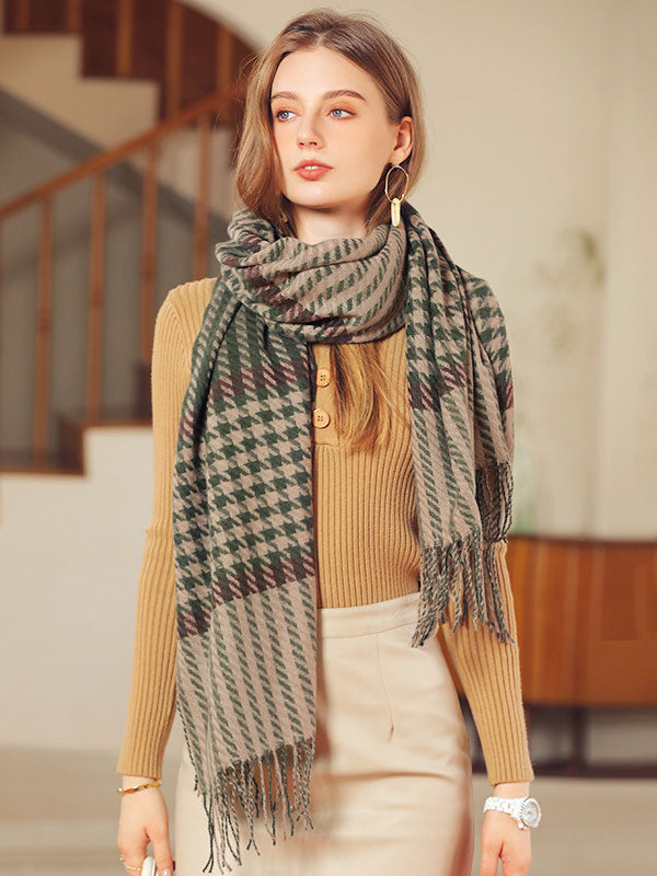 lilac longline scarf — view 3