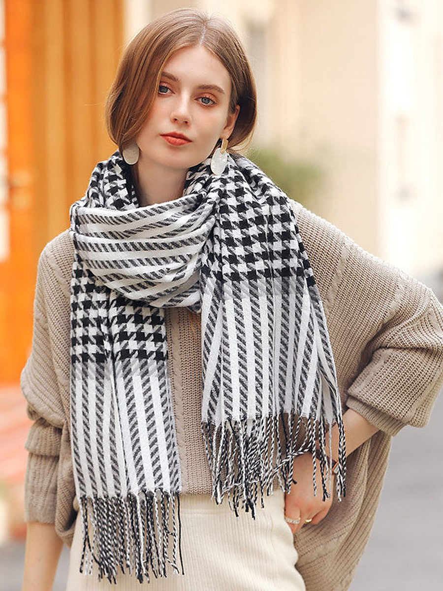 lilac longline scarf — view 1