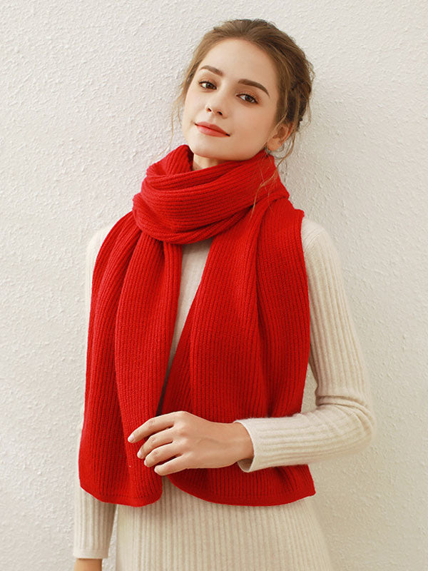 red scarf — view 2