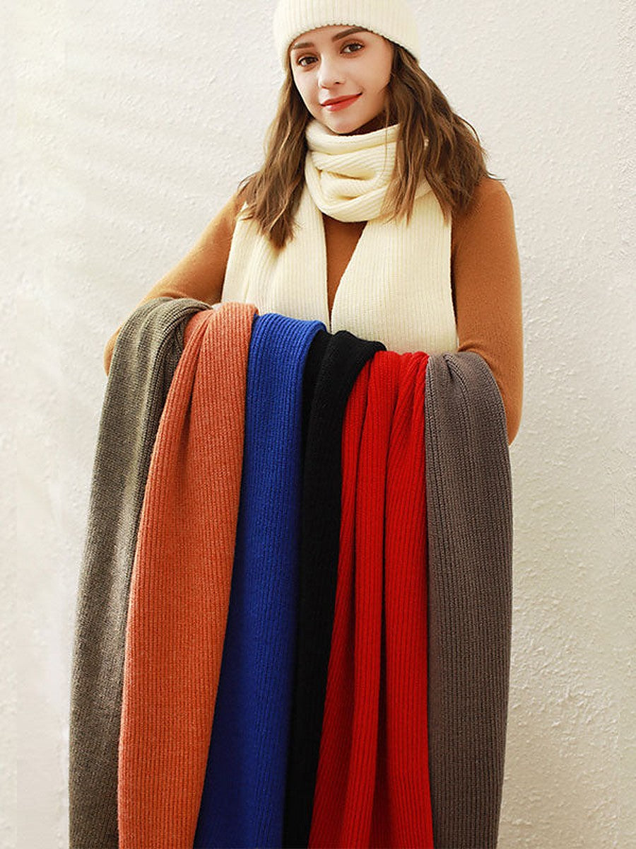 red scarf — view 1