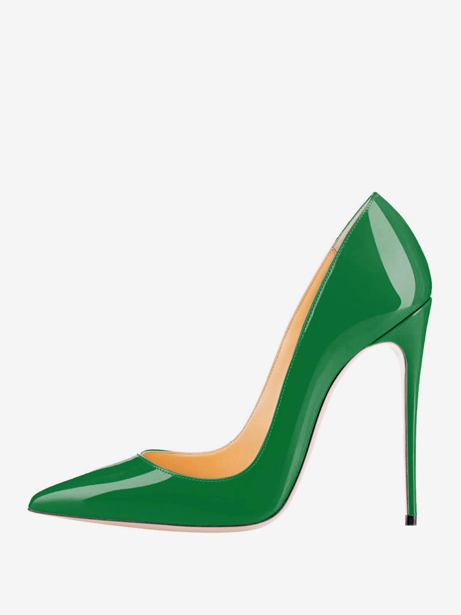 apricot pointed toe stiletto court shoes — view 8