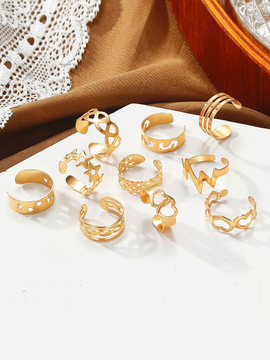 gold accessory — view 2