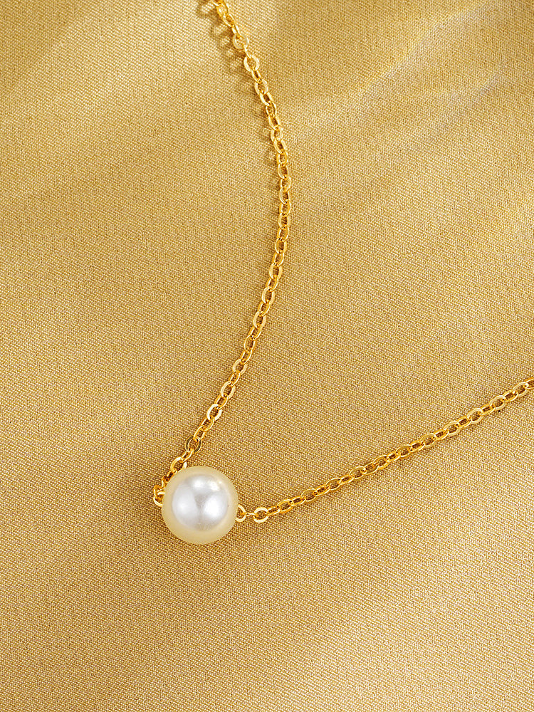 gold necklace — view 7