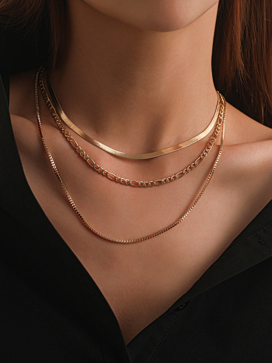 Gold Necklace — view 1