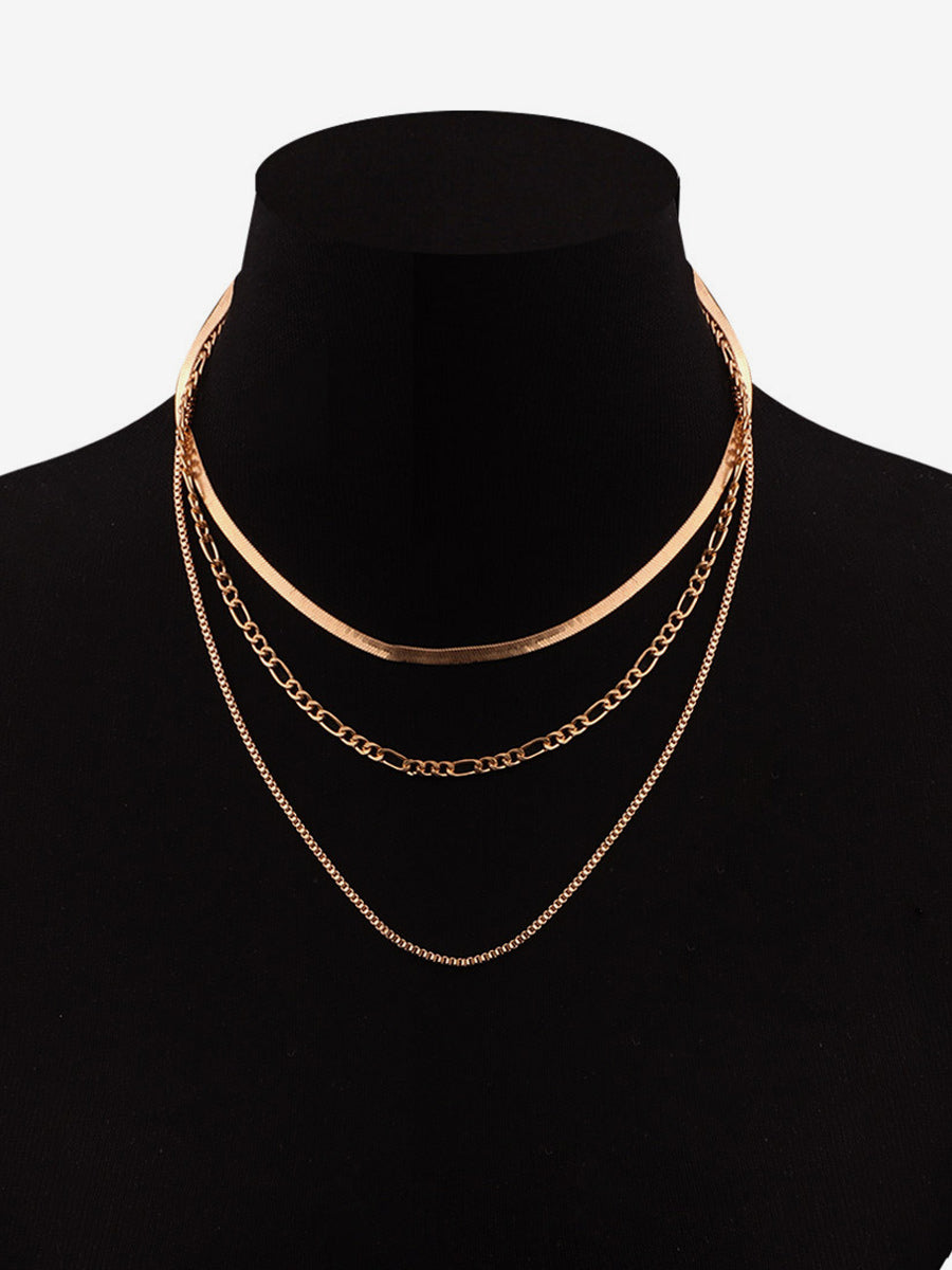 gold necklace — view 4