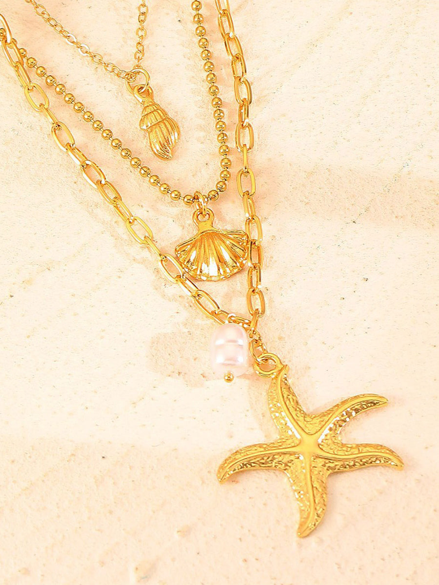 gold necklace — view 5