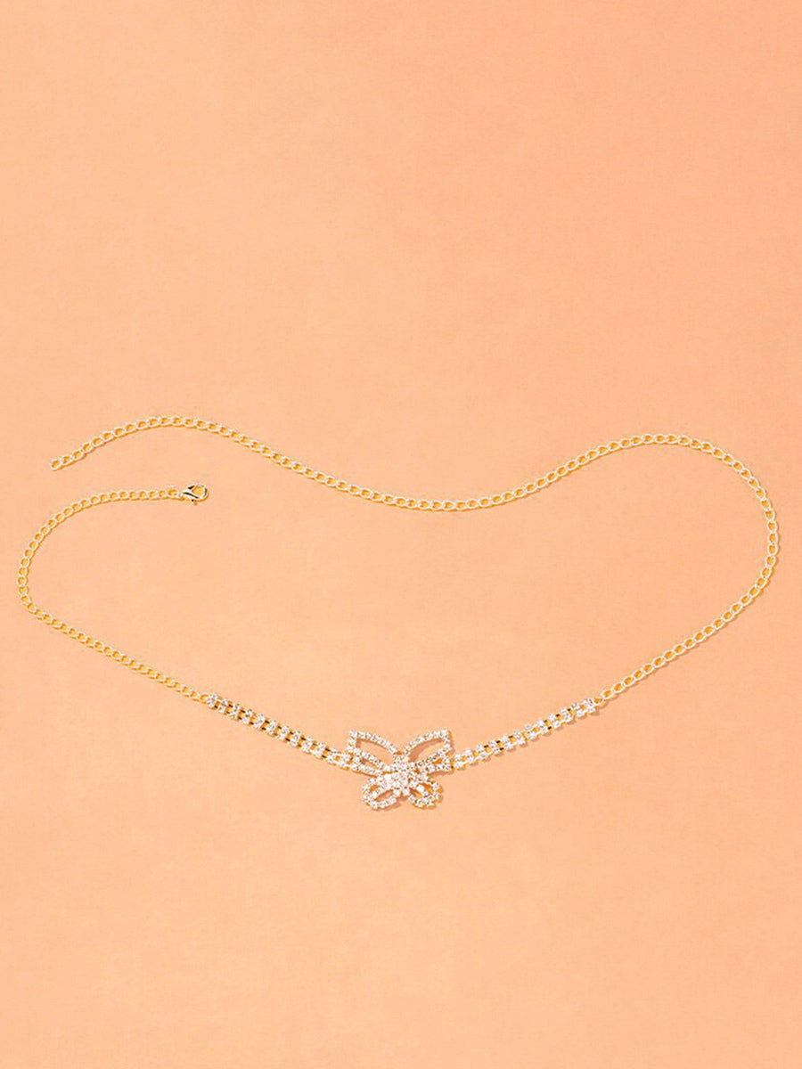 gold embellished bracelet — view 5