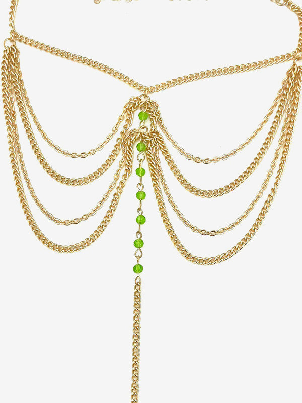 green bracelet — view 4