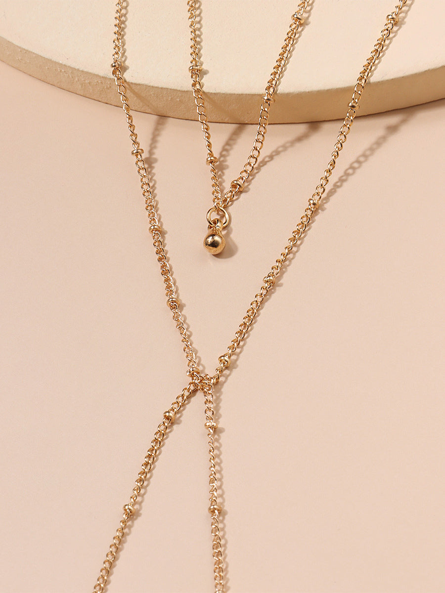 Gold Necklace — view 2