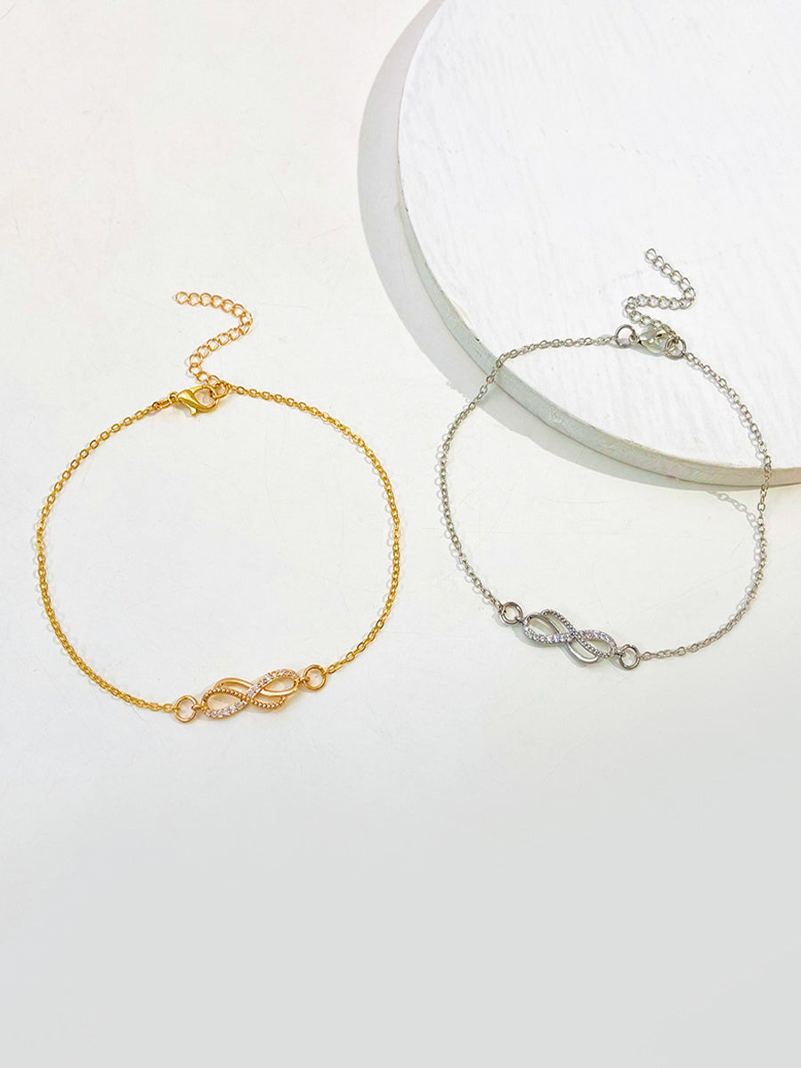 gold embellished bracelet — view 6
