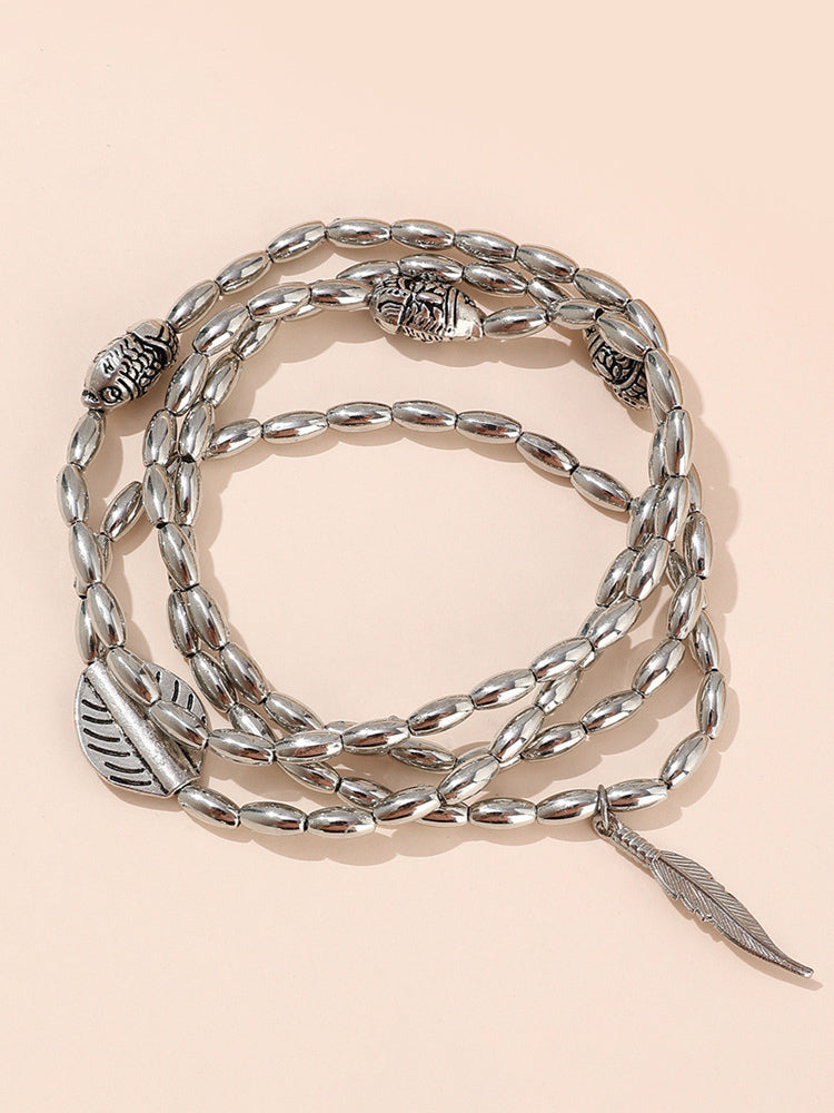 silver necklace — view 4