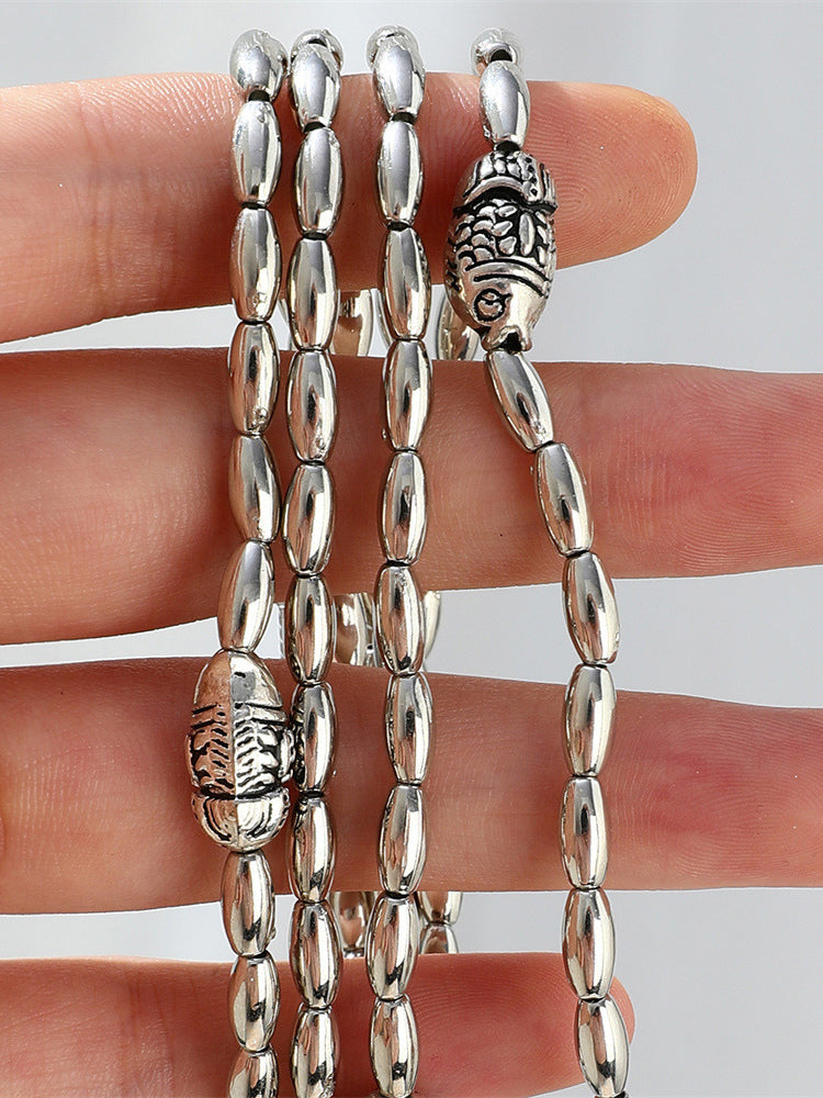 silver necklace — view 6