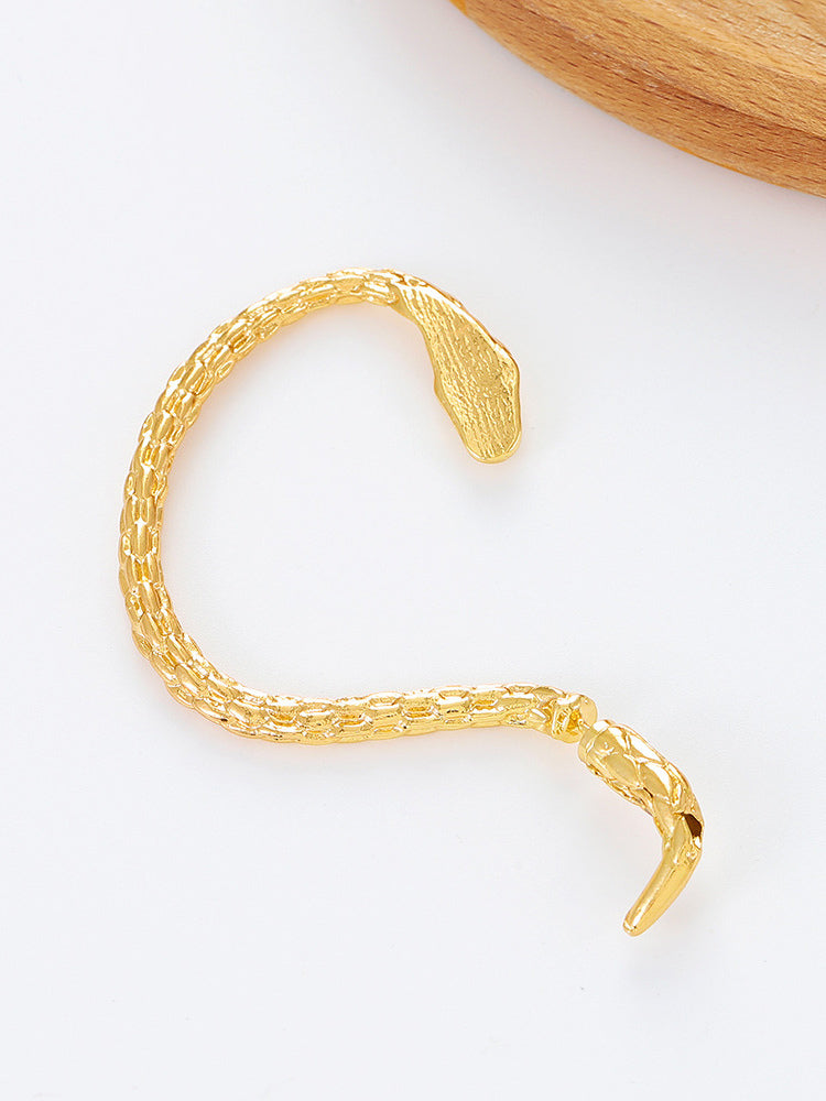gold embellished earrings — view 2