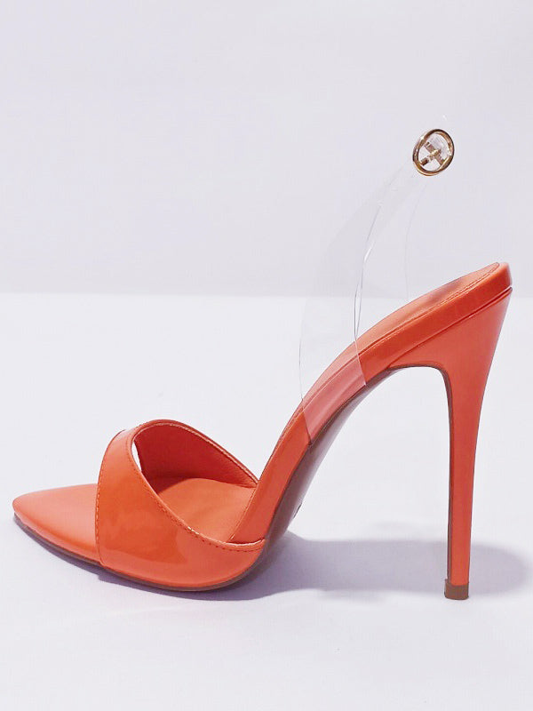 Green Stiletto Sandals — view 10