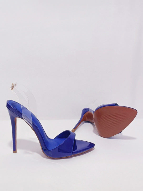 Green Stiletto Sandals — view 2