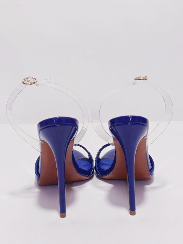 Green Stiletto Sandals — view 3