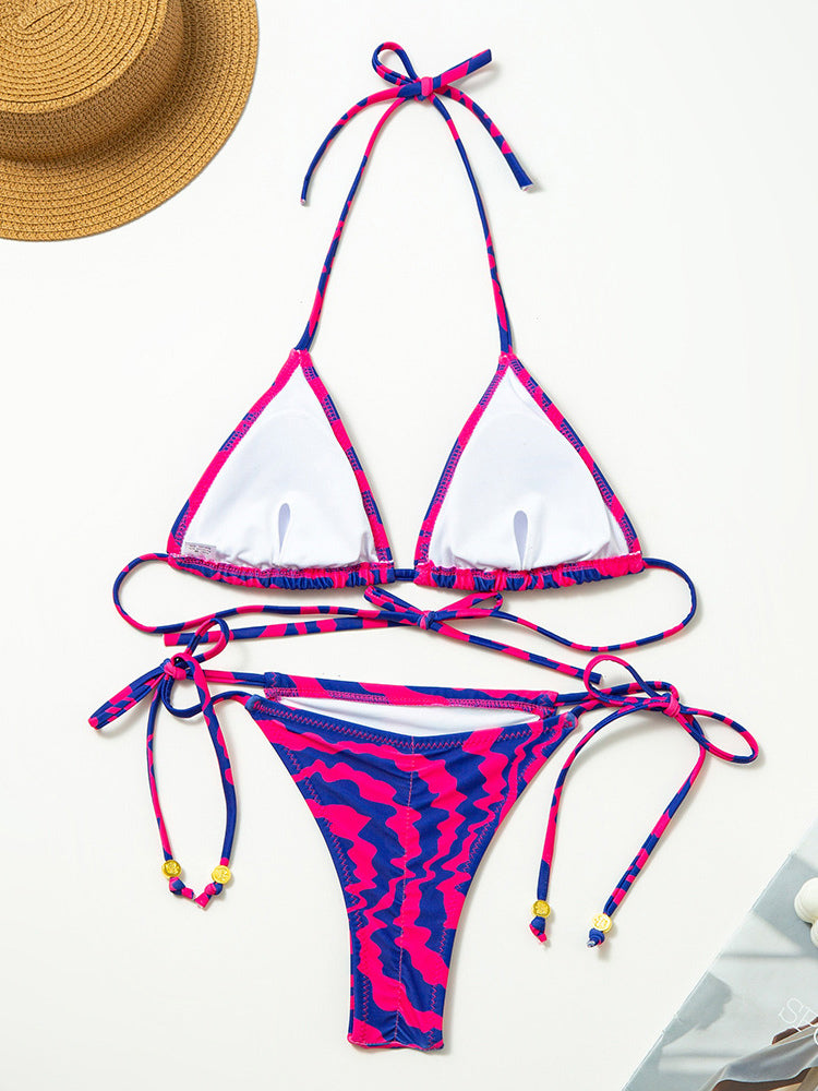 royal purple bikini set — view 5