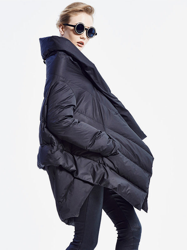 Red Puffer Jacket — view 2