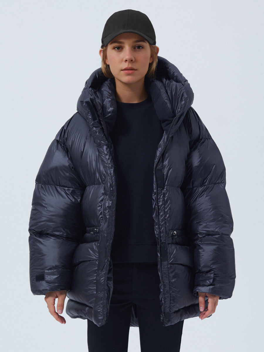 Black Puffer Jacket — view 4