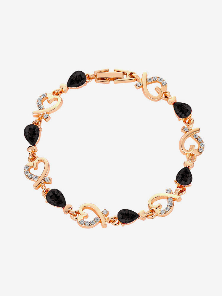 green embellished bracelet — view 4