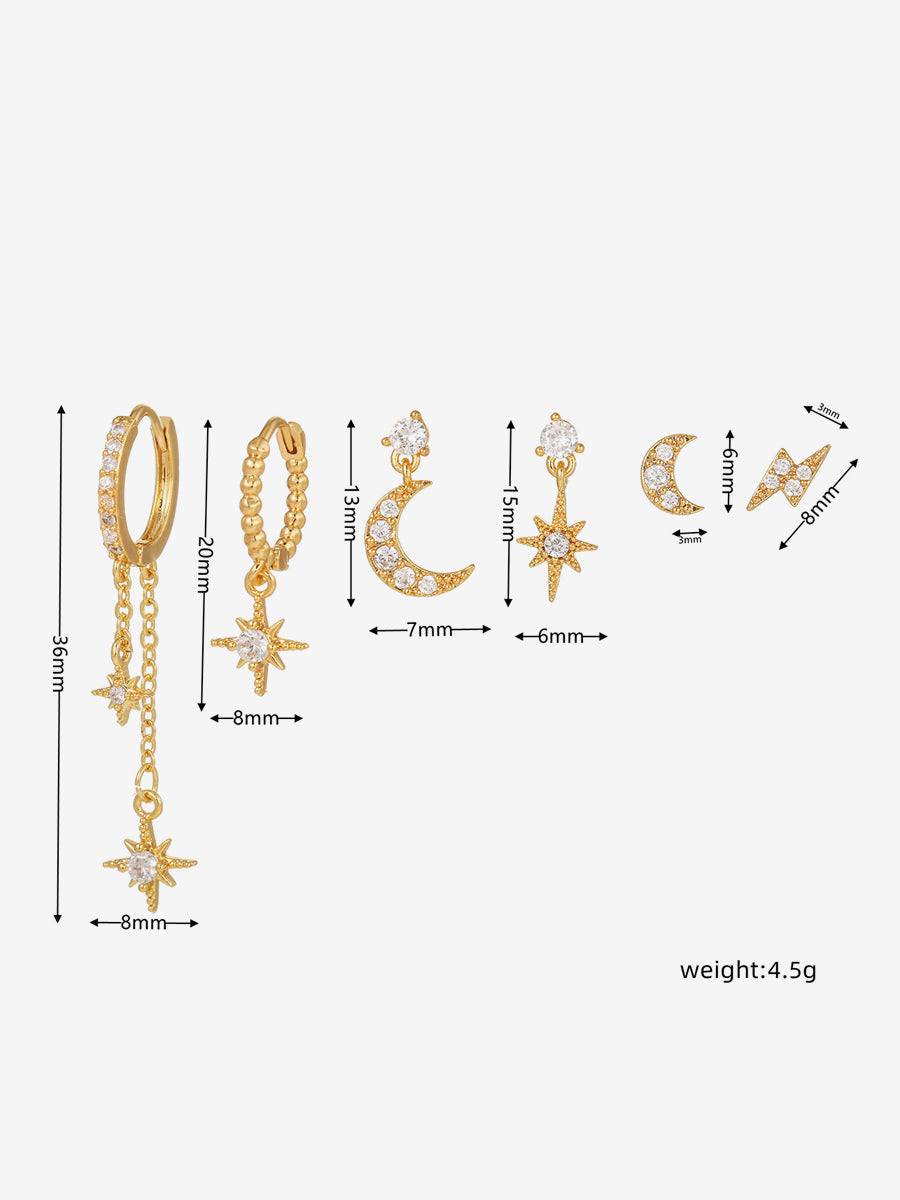 Gold Earrings — view 5