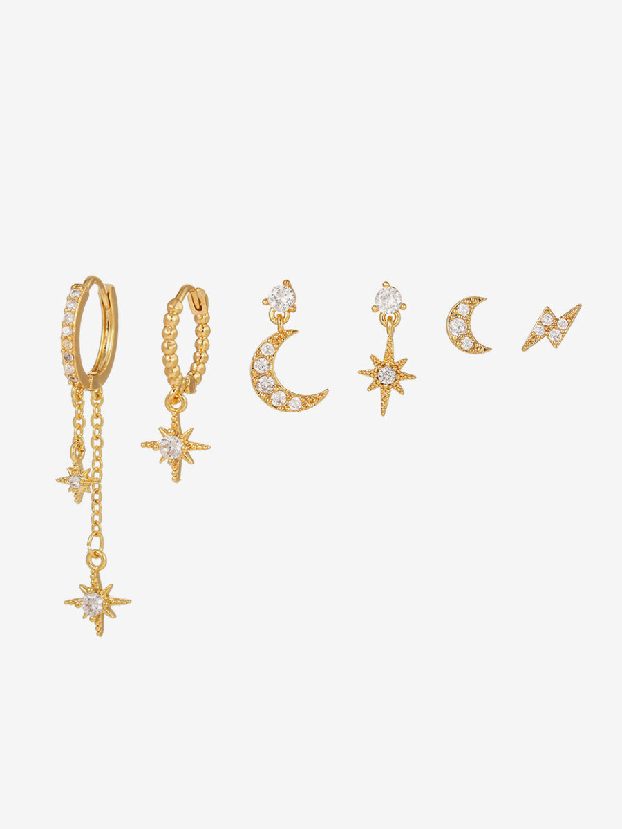 Gold Earrings — view 4