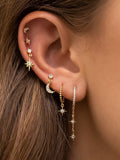 Gold Earrings — view 1