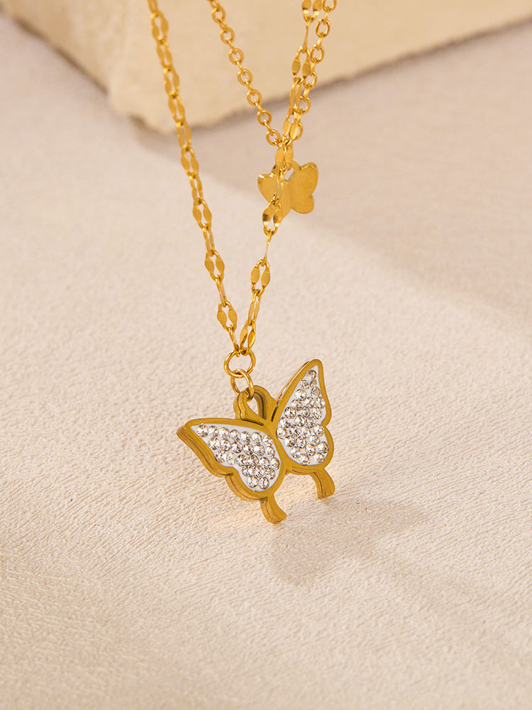 gold necklace — view 7