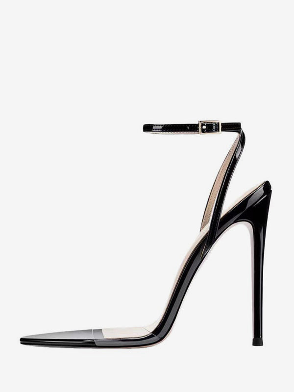 Apricot Open-Toe Stiletto Sandals — view 4