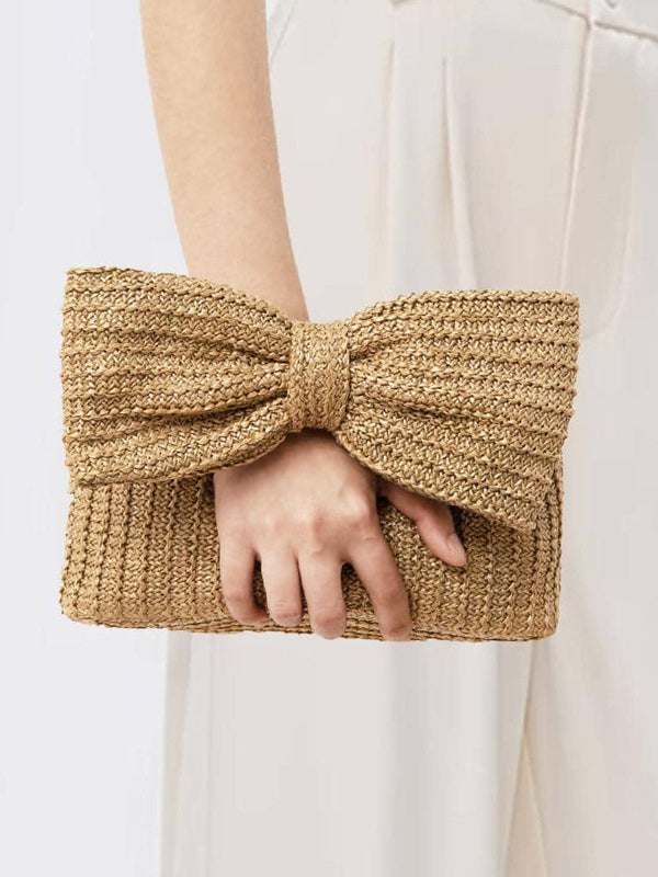 rose bow detail handbag — view 1