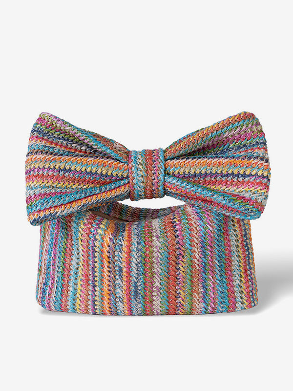 rose bow detail handbag — view 4