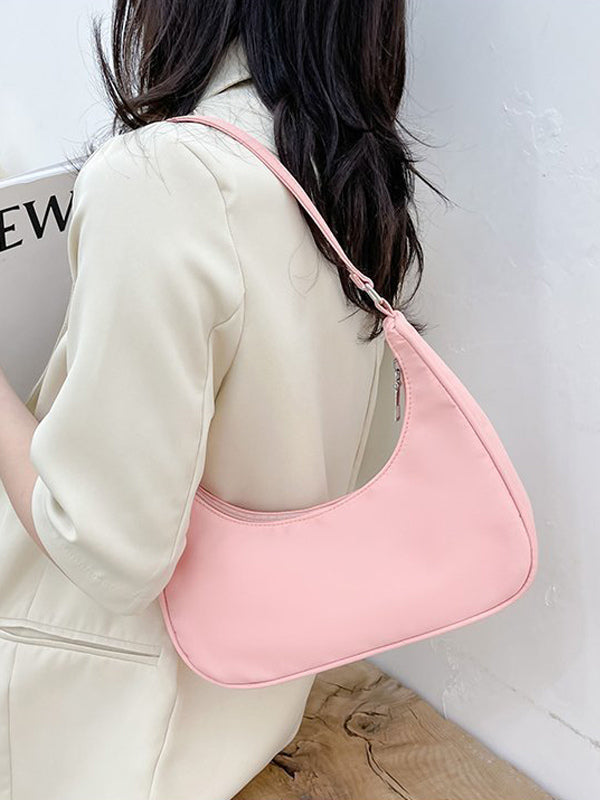 purple handbag — view 3