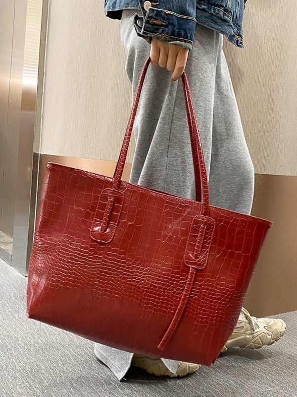 burgundy handbag — view 8