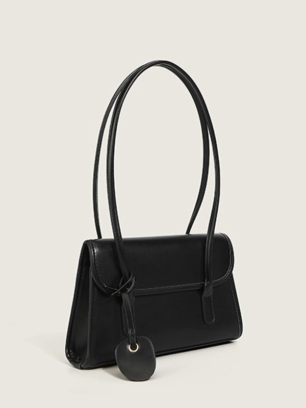 sage leather handbag — view 9