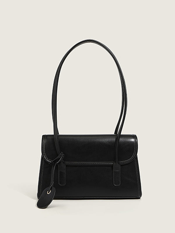 sage leather handbag — view 8