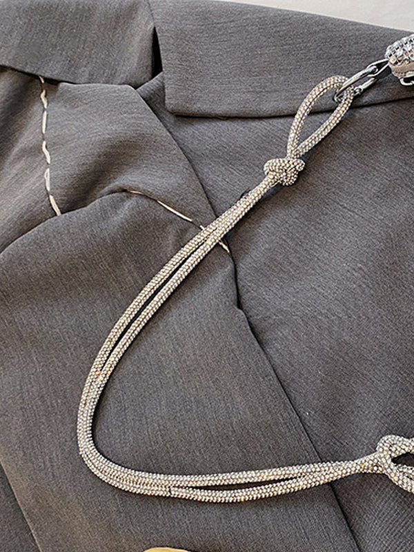 Champagne Embellished Handbag — view 10